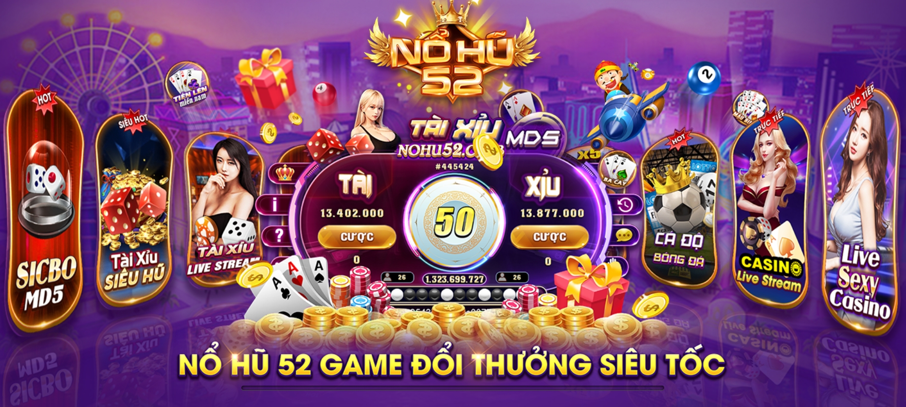 Review cổng game Nohu52.club