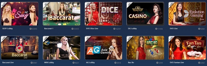 Live Casino Wstar77.com