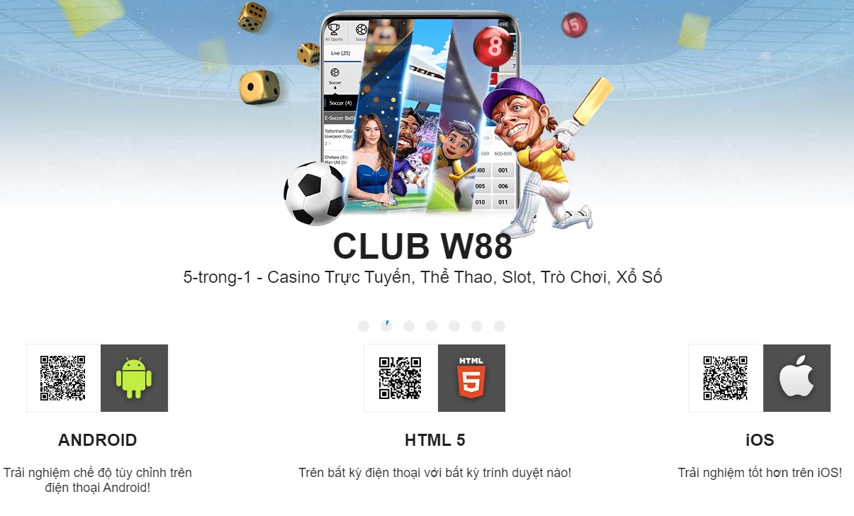 Ứng dụng Club W88