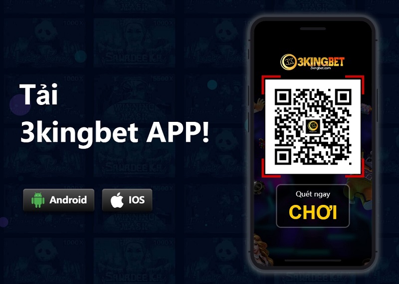 Tải app 3kingbet ios, android về điện thoại