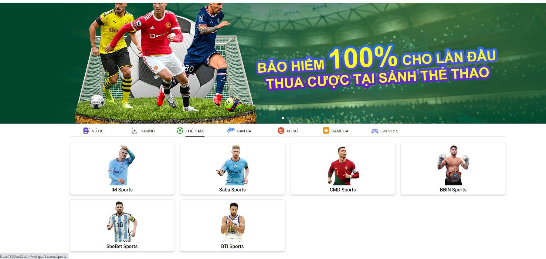 Thể thao 360bet2