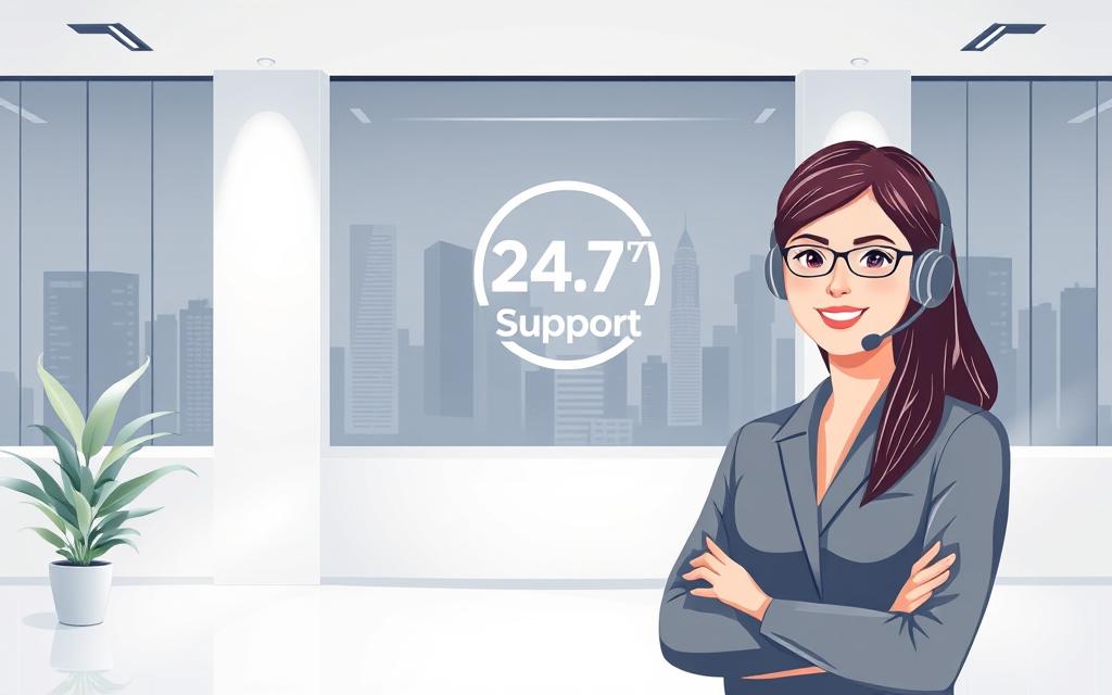 Dịch vụ hỗ trợ 24/7 Dịch vụ hỗ trợ 24/7